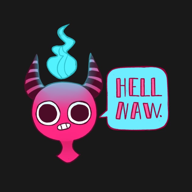 Hell Naw Brah by zombieewitch