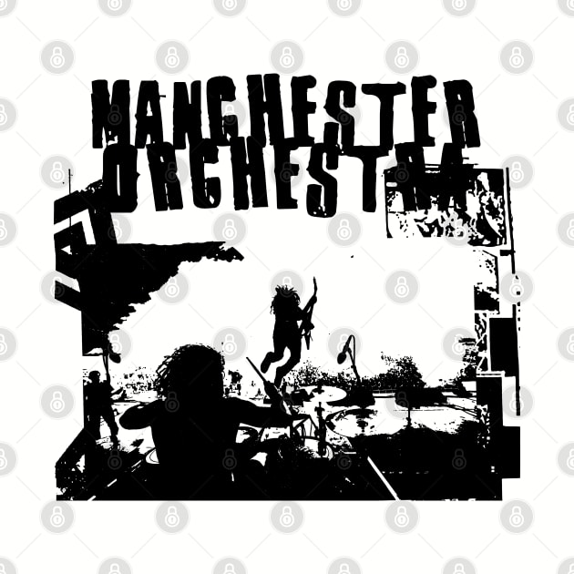 manchester orchestra live on saburay by sneaky geek studio