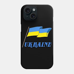 Ukrainian flag Phone Case