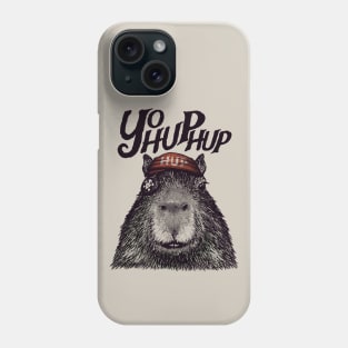 Capyrate - YoHupHup Pirate Capybara Yo Ho Ho Yohoho | Capy Yuzu | Pet Mat Bandata Phone Case