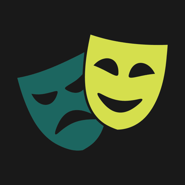 Theater masks by Designzz