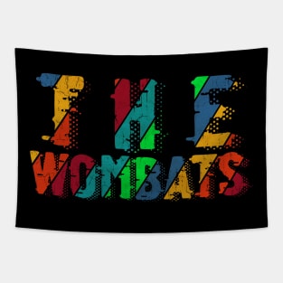 vintage color The Wombats Tapestry
