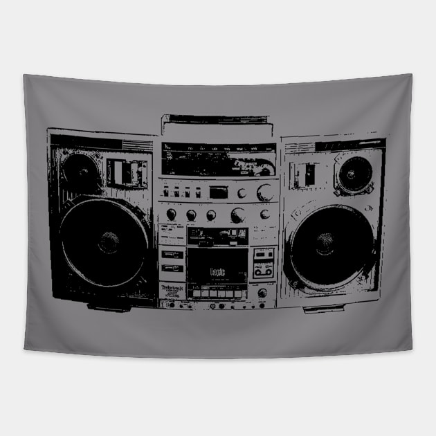 Radio Tapestry by Spacamaca