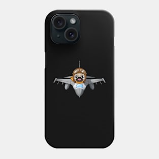 Pug Fighter Squadron: Taking the Skies by Paw Phone Case