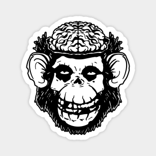 MonkeyBrains Misfits logo Magnet