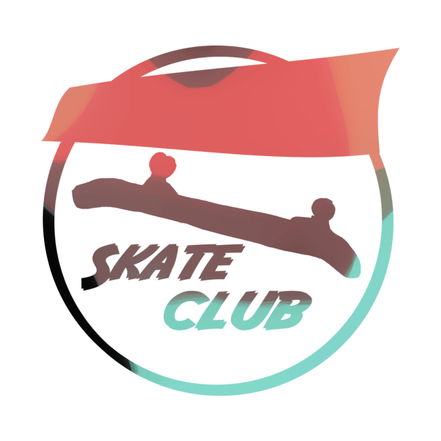 Skate Club Logo 2 (Left Pocket) by net_ha_ha_ha