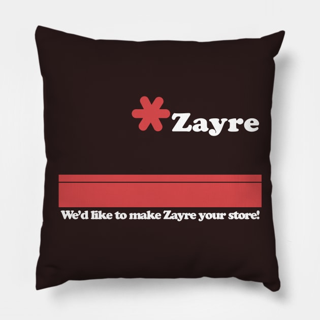 Zayre Department Store Pillow by carcinojen