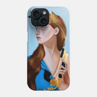 "Allegory of a telephone" Phone Case