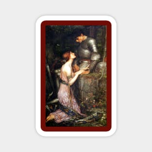 Lamia and the Soldier - John William Waterhouse Magnet