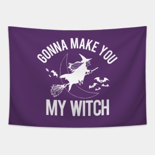 Make You My Witch Tapestry