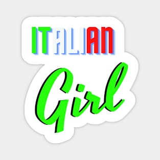 Italian Girl Magnet