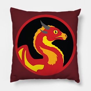 Fire Dragon Pillow