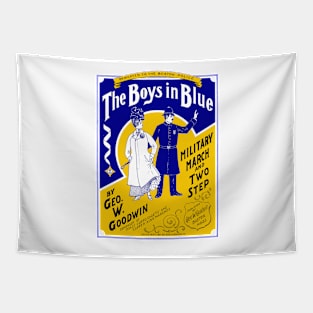 1901 The Boys in Blue Tapestry