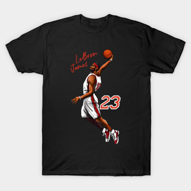 LeBron James Shirt La Lakers Cavs Cavaliers Basketball FAN #23 NBA ...