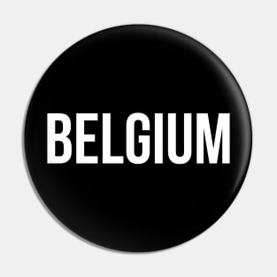 Belgium Pin