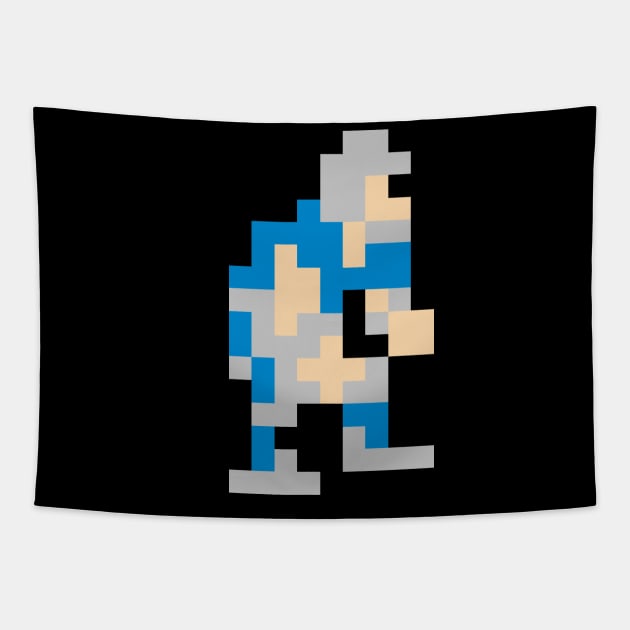 8-Bit Linebacker - Carolina Tapestry by The Pixel League