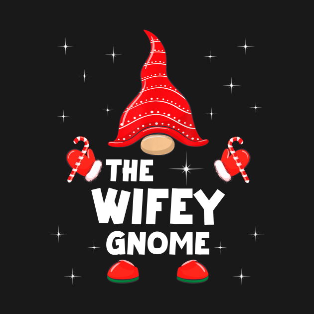 The Wifey Gnome Matching Family Christmas Pajama by Foatui