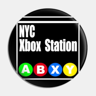 NYC Xbox Station Pin