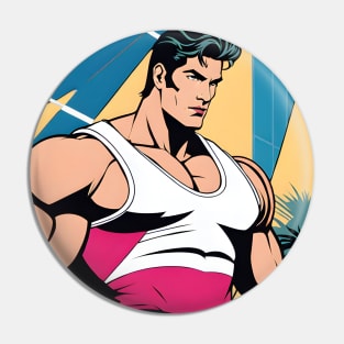 BEEFCAKE 80s Nagel Style Pin