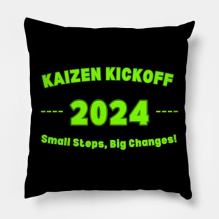 KAIZEN Kickoff 2024. Pillow