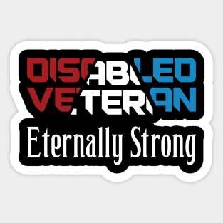 Disabled Veteran Stickers | TeePublic