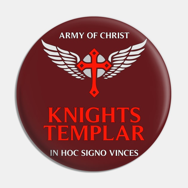 Knights Templar Unique Custom Designed Epic Insignia Pin by Naumovski