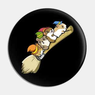 Hamster Wizards Pin