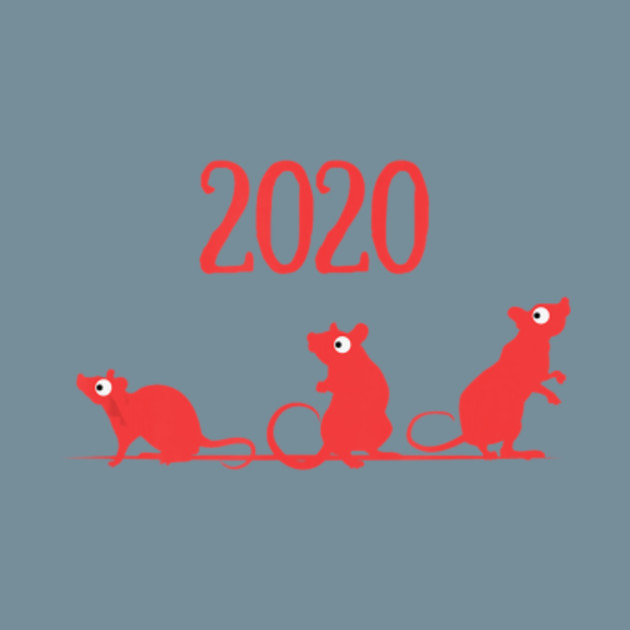 Disover Chinese New Year Shirt 2020 Happy Zodiac Year of the Rat - Chinese New Year Zodiac Gift - T-Shirt