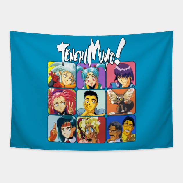 The Tenchi Bunch Tapestry by Tenchiforum