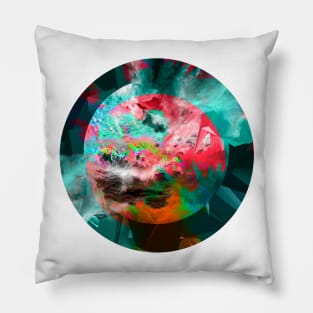 Abstract Nature Pillow