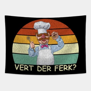 Vert Der Ferk Swedish Chef Tapestry