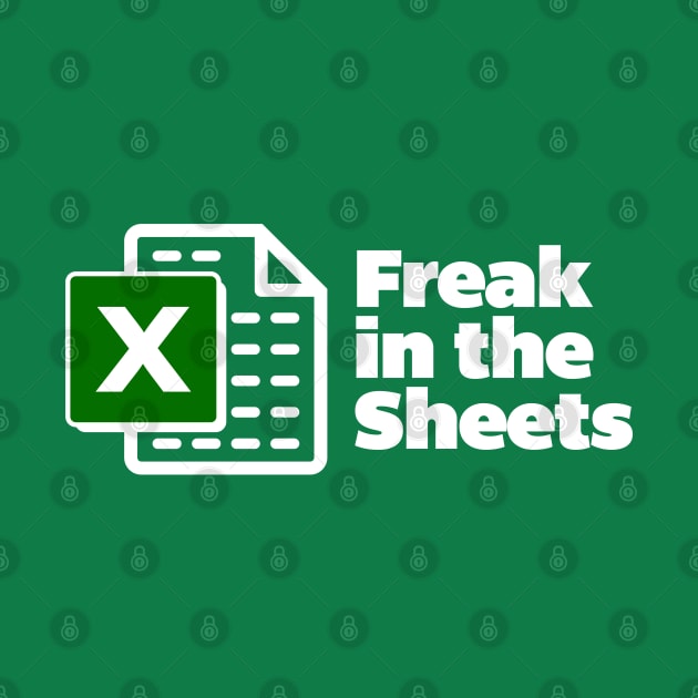 Freak in the Sheets Green Design by Hotshots