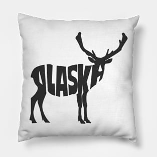 Moose Alaska Pillow