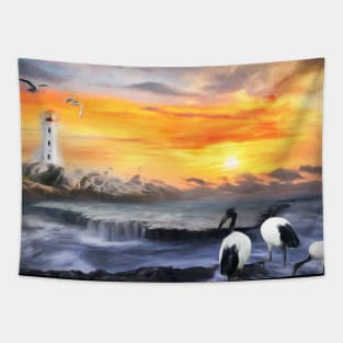 Lighthouse Tapestry