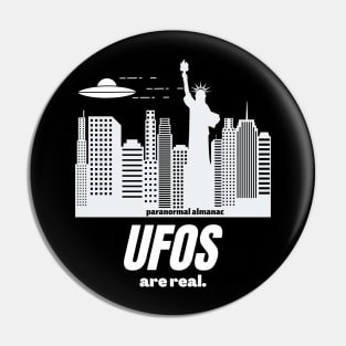 UFOS ARE REAL. Pin