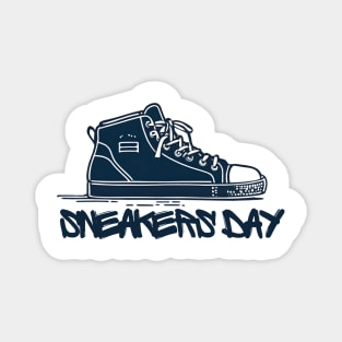 sneakers day's Magnet