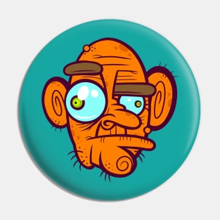 Old Poker Face Pin