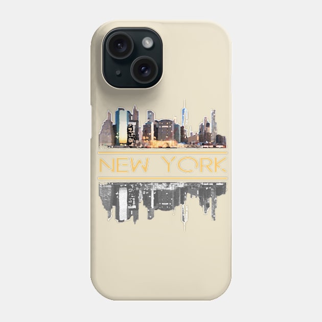 New york Phone Case by LND4design