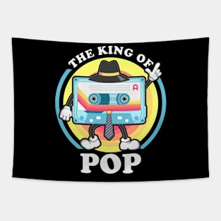 The King of Pop Retro Cassette Tape Tapestry