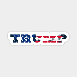 Trump American flag design Magnet