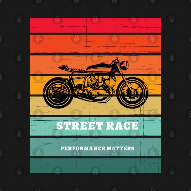 Motorcycle- Street Race : Performance matters by Boga