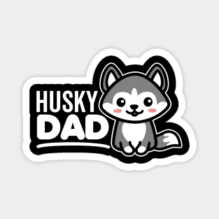 Husky Dad Magnet