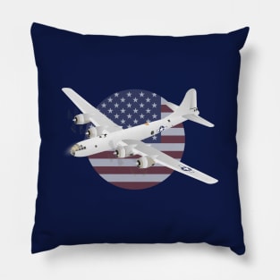 American B-29 Superfortress WW2 Heavy Bomber Pillow