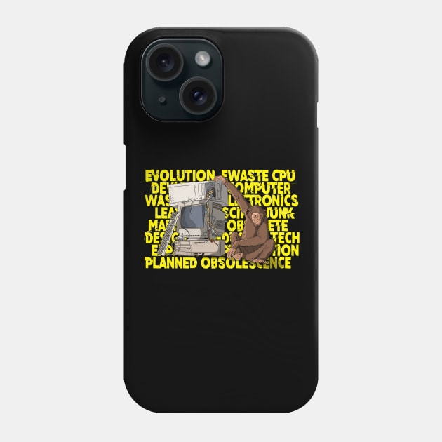 It's Evolution Phone Case by Brainfrz