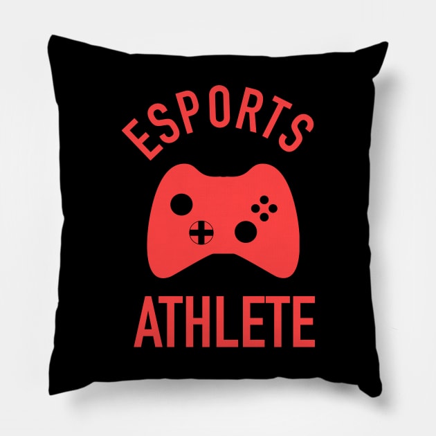 Esports Athlete Pillow by isstgeschichte