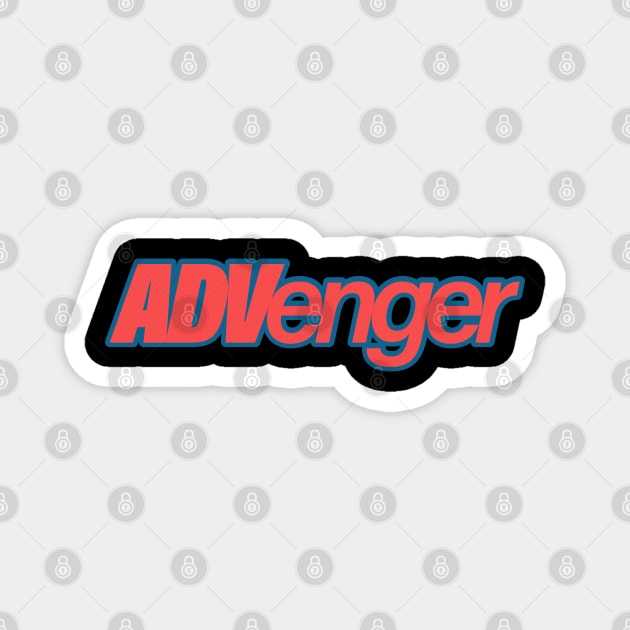 ADVenger Motorcycle Adventure Magnet by Dirt Bike Gear