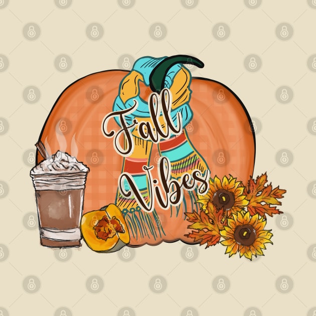 Fall Vibes Pumpkin Season by Sheila’s Studio