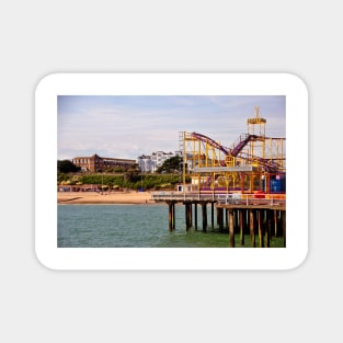 Clacton On Sea Pier And Beach Essex UK Magnet