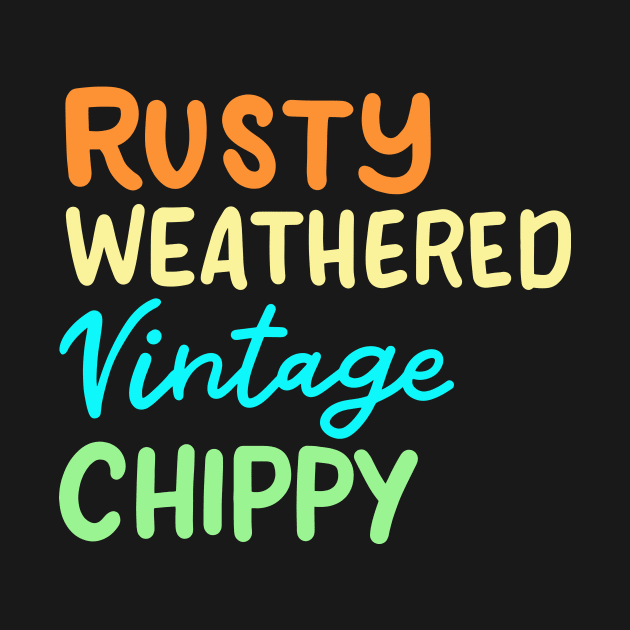 Rusty Weathered Vintage Chippy by maxcode