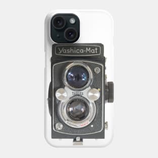 Yashica-Mat, twin lens reflex camera Phone Case